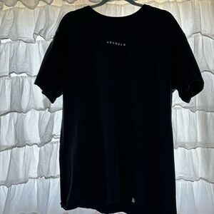Young LA Oversized Size L Black T Shirt